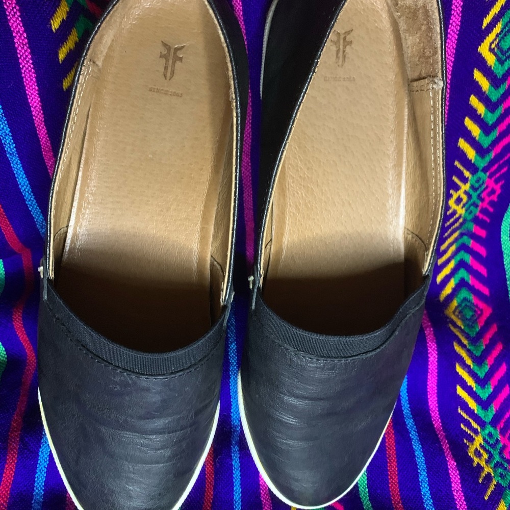 Frye slip on sneakers